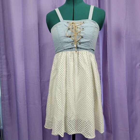 Two Toned Summer Dress - Picture 1 of 3